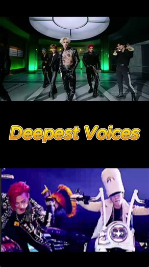 The Deepest K-pop Voices 🔥