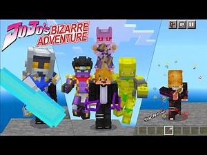 Jojo Bizarre adventure Stand Disc Addon/Mods For Minecraft PE! | Updates!! 20+ Stands