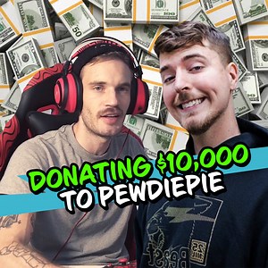 979K views · 6.8K reactions | Throwback To Helping PewDiePie's Charity Donations!! | MrBeast | Facebook