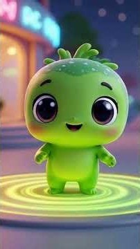 LOLO LOLO DINGY DAA 👽 | Cute Alien Dance Song | Viral Kids Shorts“Dame Tu Cosita”