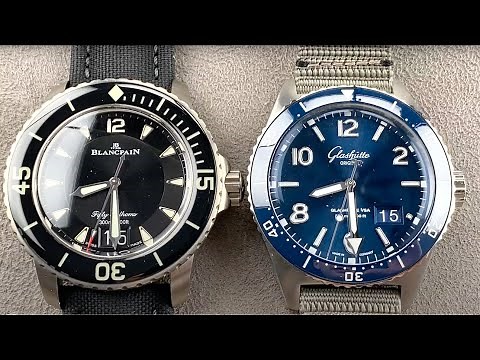 Glashutte Original SeaQ vs Blancpain Fifty Fathoms: Luxury Dive Watch Comparison Test