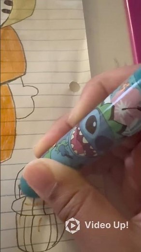 Watch me finish up my Hello Kitty Thanksgiving drawing 🐱 ￼#hellokitty