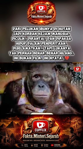 Dijual Rp38 Ribu… Nasib Orangutan Ini Bikin Merinding!