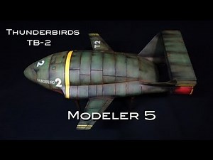 Thunderbird 2 Sci Fi Gerry Anderson models TAITO Weathering Thunderbirds Model