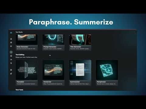 AI Tools for Copywriters | Hooks, Titles, Paraphrasing & More | Expertex Unified AI Studio