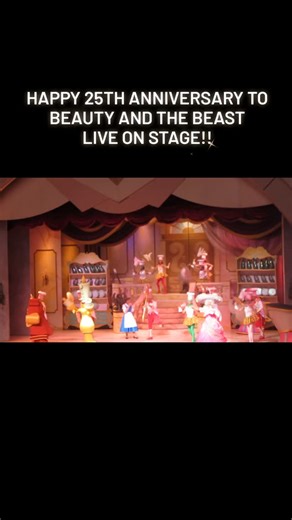 20 reactions | Happy Anniversary to this sweet stage show in Hollywood Studios. This is a condensed version of the 1991 animated movie, and we have now been their guests for 25 years! #wdw #wdwao #nevergrowup #disneyadults #beautyandthebeast | WDWAO - Walt Disney World Adults Only | Facebook