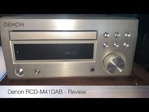 Denon RCD-M41DAB CD Player - Review #denon ‪@1284vr‬