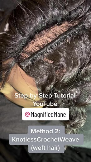 Step-by-Step Guide to Knotless Crochet Weave