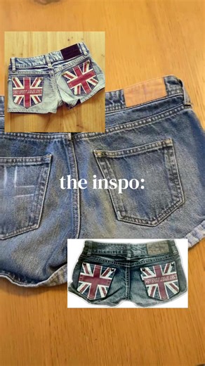 Custom UK Flag Mini Shorts DIY Guide