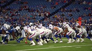 Field-level view of Buffalo Bills running back Christian Wade's amazing 65-yard touchdown run