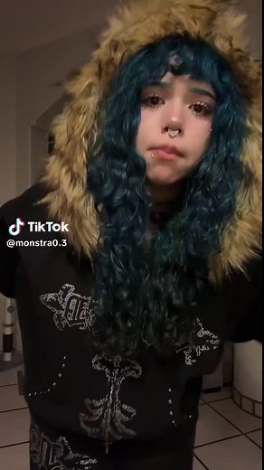 Gave my hair some blue highlights muhahaha #fypシ #fyp | Hair Highlights