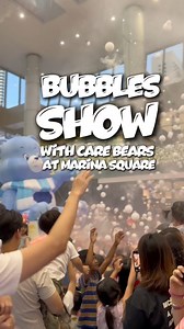 89K views · 161 reactions | Bubbles Show ⭐️22 Nov to 21 Dec 2025 﫧Wed: 3.30pm, 6.45pm, 7.15pm 﫧Thu to Sun: 6.45pm, 7.15pm, 7.45pm ⭐️22 to 25 Dec 2025 﫧3.30pm, 6.45pm, 7.15pm Marina Square 6 Raffles Boulevard, Singapore 039594 最近地铁站：滨海中心地铁站 | Singapore Atrium Sale | Facebook