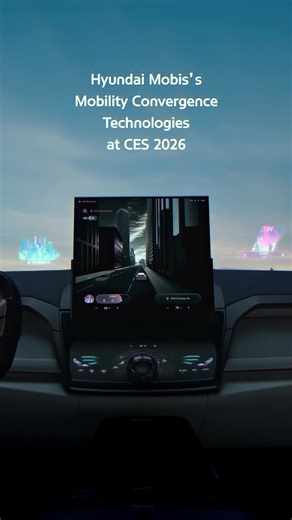 Hyundai Mobis showcases how mobility technologies connect at CES 2026. Discover innovations across electronics, display, and electronic control systems designed as an integrated solution. #HyundaiMotorGroup #HyundaiMobis #CES #CES2026 #MVICS #XbyWire #HWD | Hyundai Motor Group