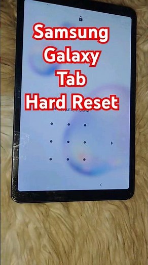 Samsung Galaxy tab a 2020 Hard Reset || All Samsung Tab Hard Reset #shorts