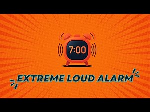 Loudest Wake Up Alarm Sound 🔥 Very Loud Alarm for Deep Sleepers | Alarm Sounds HQ
