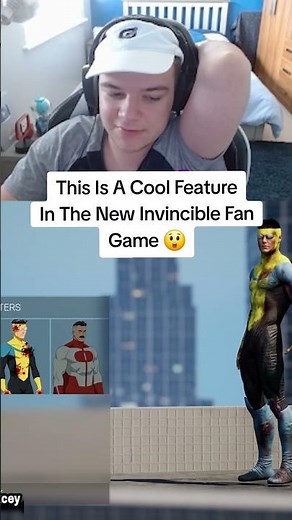 This Is A Cool Feature In The New Invincible Fan Game 😲