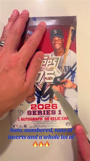 2026 Topps Baseball Hobby Box Break Highlights