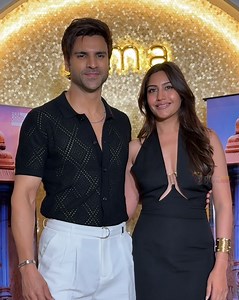 30K views · 162 reactions | Surbhi Chandna & Vivek Dahiya Spotted At The Red Carpet For The Launch Of Their New Song Titled Ishtam Featuring #surbhichandna #VivekDahiya #redcarpet #celebrity #virals #bollywood | Movie Review Preview | Facebook