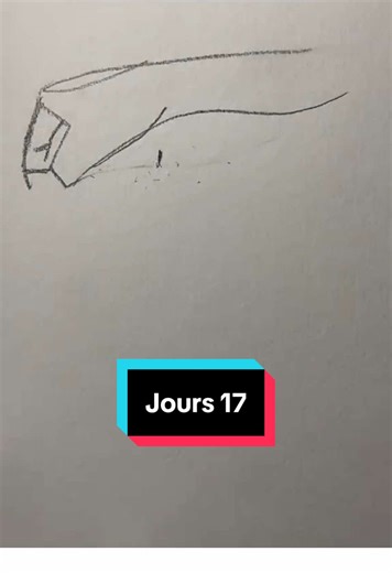 Jours 17 pour apprendre à dessiner ✍️ #fyp #apprentissage #apprentissage #dessinfacile