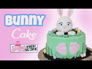 How to Make an easy EASTER BUNNY CAKE