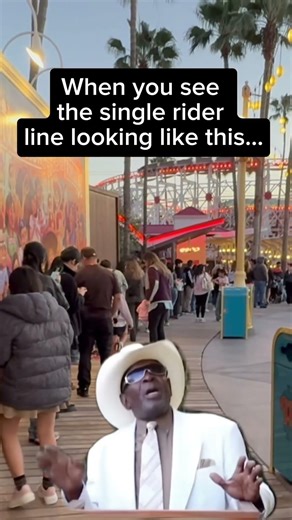When the Single Rider Line Looks Like This 👀 #soarinaroundwdw