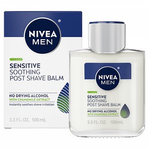 NIVEA MEN Sensitive Soothing Post Shave Balm, Chamomile Extract, After Shave for Men, 3.3 fl oz - Walmart.com