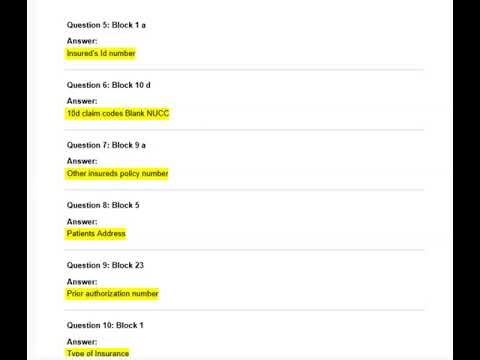 FREE MEDICAL AND STUDY GAMES ABOUT CMS-1500FORM 1-33 EXAM QUESTIONSActual Qs and Ans Expert