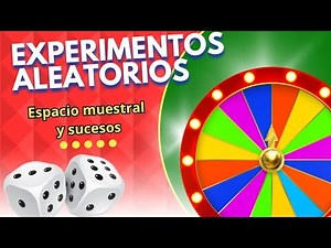 Experimentos aleatorios [Espacio muestral y sucesos] - Matemáticas para niñ@s.