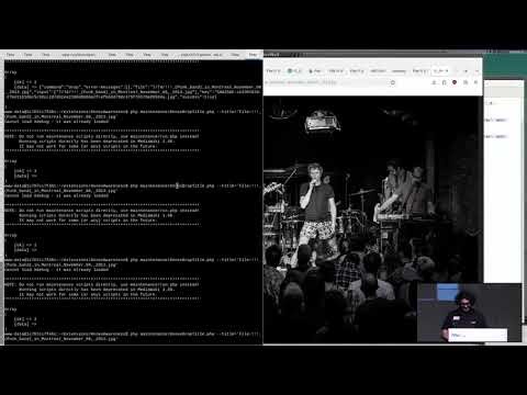 Timothy Sanders: Using Git-annex to enhance the MediaWiki file repository system