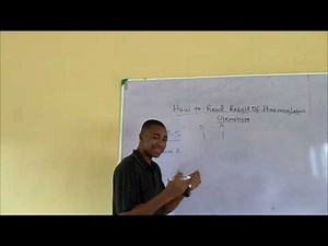 How to read Haemoglobin genotype result