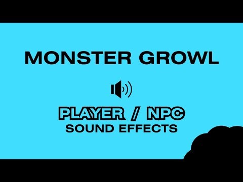 MONSTER GROWL - Sound Effects