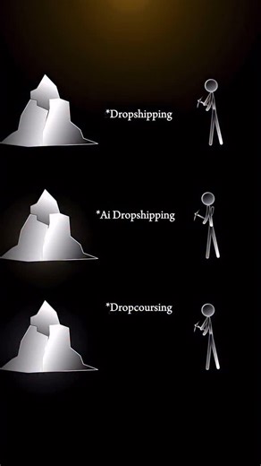 DropCourse on Instagram: "Stop Dropshipping ❌ Start Dropcoursing ✅ #entrepreneur #onlinebusiness #sidehustle"