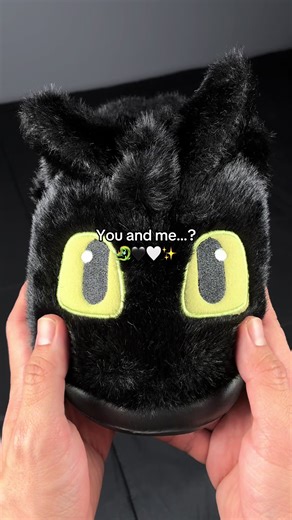 Childhood make into slippers🥹🐉 #lightfury #toothless #howtotrainyourdragon #couplegoals #httyd