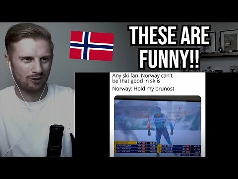 Reaction To FUNNY Norwegian Memes