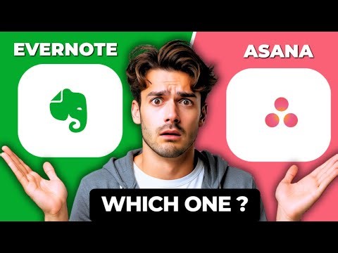 Evernote vs Asana Comparison 2025 | Best Productivity App for Notes and Task Management