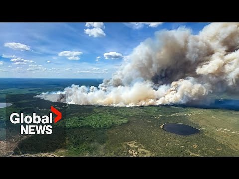 Raging wildfires in Alberta force evacuations in remote communities