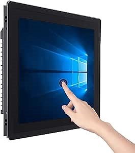 15.6 Inch Industrial Panel PC Capacitive Touch Screen Win10 with WiFi Module (4GB RAM+64GB SSD, Intel Core i5-5250U)