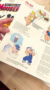 We're throwing it back to the 80's today at the Disney Music archive with Mousercise on vinyl! This 1982 record inspired the Mousercise TV show, one of the first shows to ever air on the Disney Channel on this day in 1983. 🐭💚✨ | Disney Music Emporium