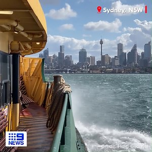 WILD WINDS: Sydney residents woke to an icy morning today, with wind gusts remaining fresh well past midday. It comes as parts of the NSW east coast saw heavy snowfall and storms, brought on by a trough, cold front and pool of cold air in the country's east. Full weather details: http://9Soci.al/cMny30rUBup #9News | Nightly at 6pm | 9 News Sydney