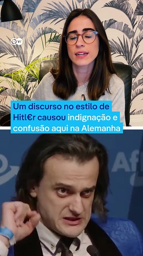 Fala de candidato a uma vaga na direção da nova organização #juvenil da AfD lembra discursos de Hitl€r e Goebbels, o ministro da #Propaganda n@zista. #tiktoknotícias