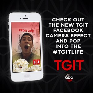Live your best #TGITLife and try out our TGIT Popcorn Camera Effect: ➡️ http://bit.ly/TGITCameraEffect ⬅️ #TGIT Returns Thursday!!! Get Ready!!! | ABC