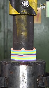 Exploding POST-IT Notes! #crush #satisfying #asmr | Hydraulic press channel