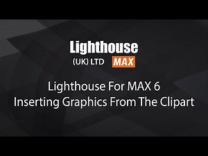 Lighthouse CPM-100 Inserting Graphics From The Clipart