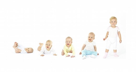 Frühkindliche Entwicklung - Die ersten Meilensteine eines Babys