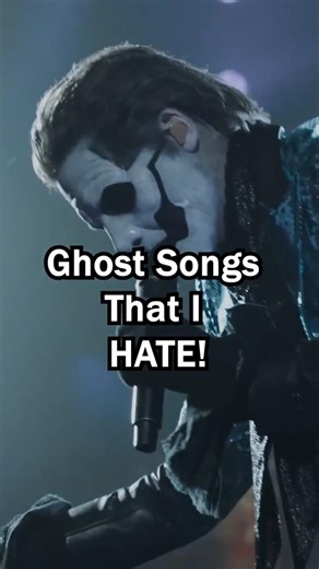 GHOST Songs That I Do Not Like #ghostsongs #ghost #metal #ghostband