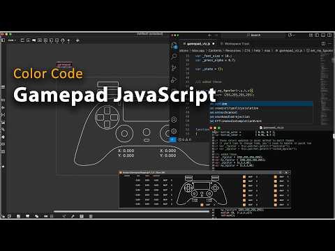 Max/MSP Gamepad Color in JavaScript