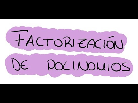 Factorización de polinomios
