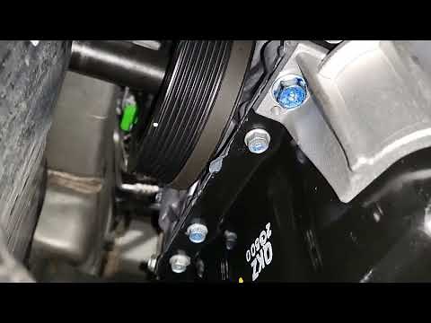 15-19 Sonata how to replace water pump belt