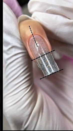 Glitter French Tip Nails Elegant Nail Design 2025 Classic French Manicure with Sparkle