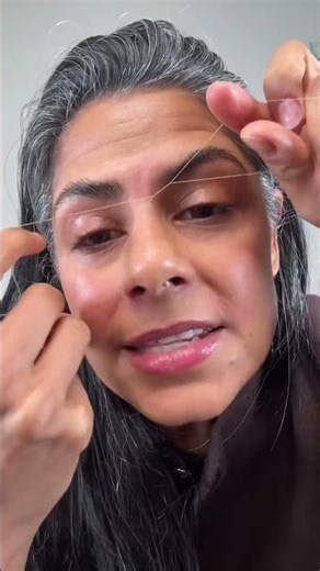 The best tutorial for threading! DIY hair removal with a thread